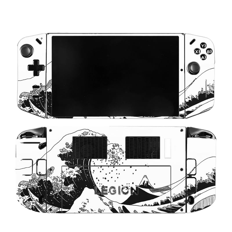 Full Protective Skin Decal for Legion GO Console – Mount White Vinyl Sticker