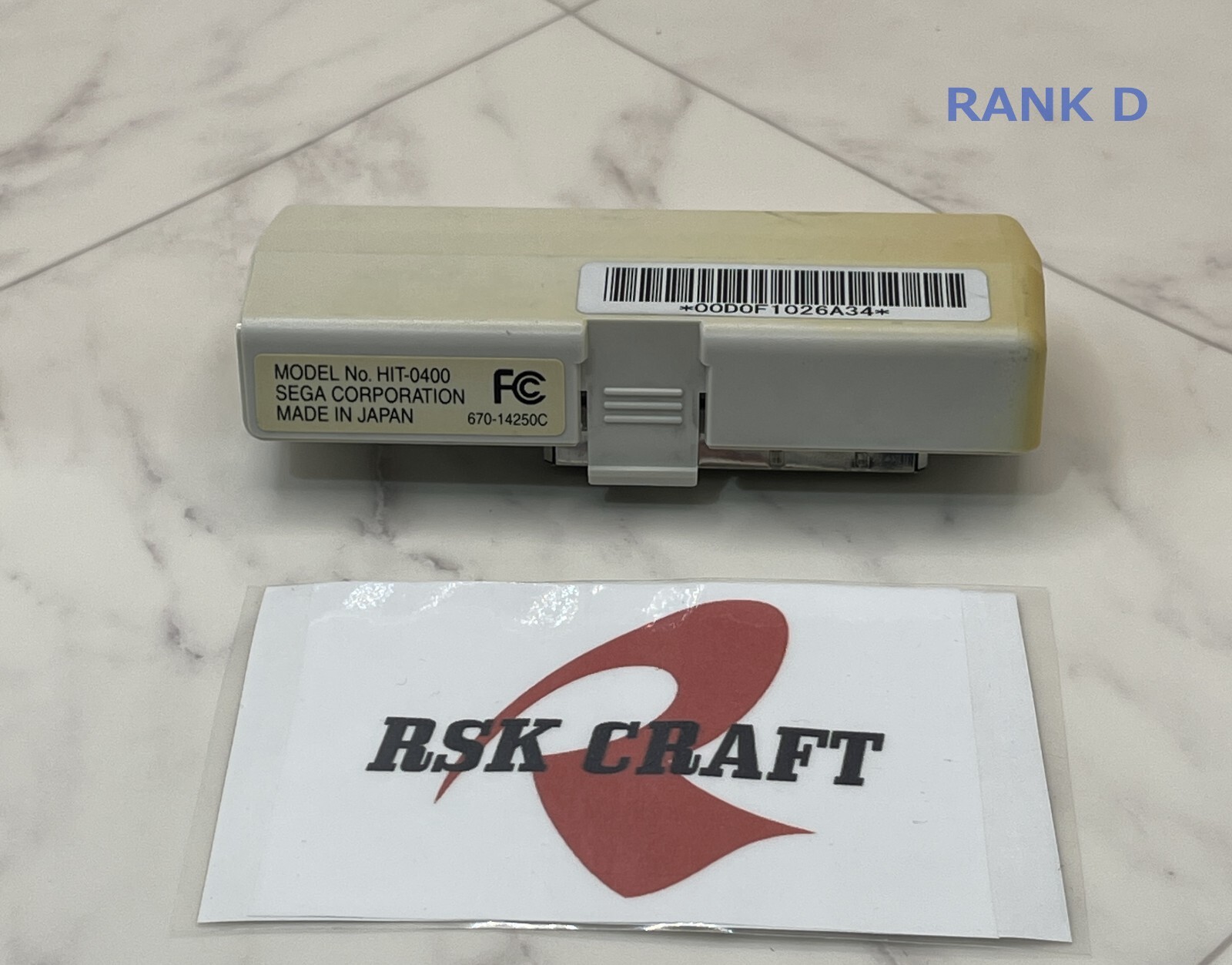 SEGA HIT-0400 Dreamcast Broadband LAN Network Adapter (Broadband Adapter) Tested
