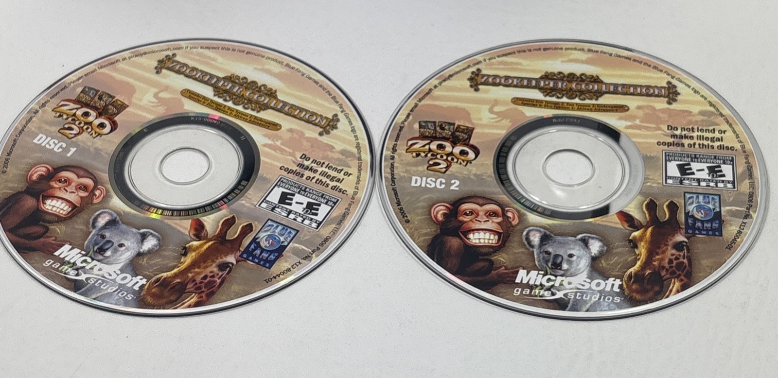 Zoo Tycoon 2: Zookeeper Collection (PC, 2006) Missing Manual