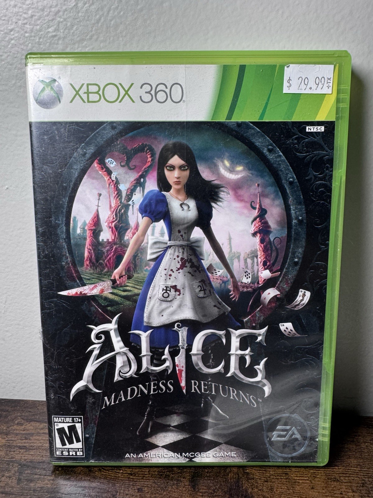 Alice: Madness Returns (Xbox 360) • CIB Complete w/Insert • Tested & Working