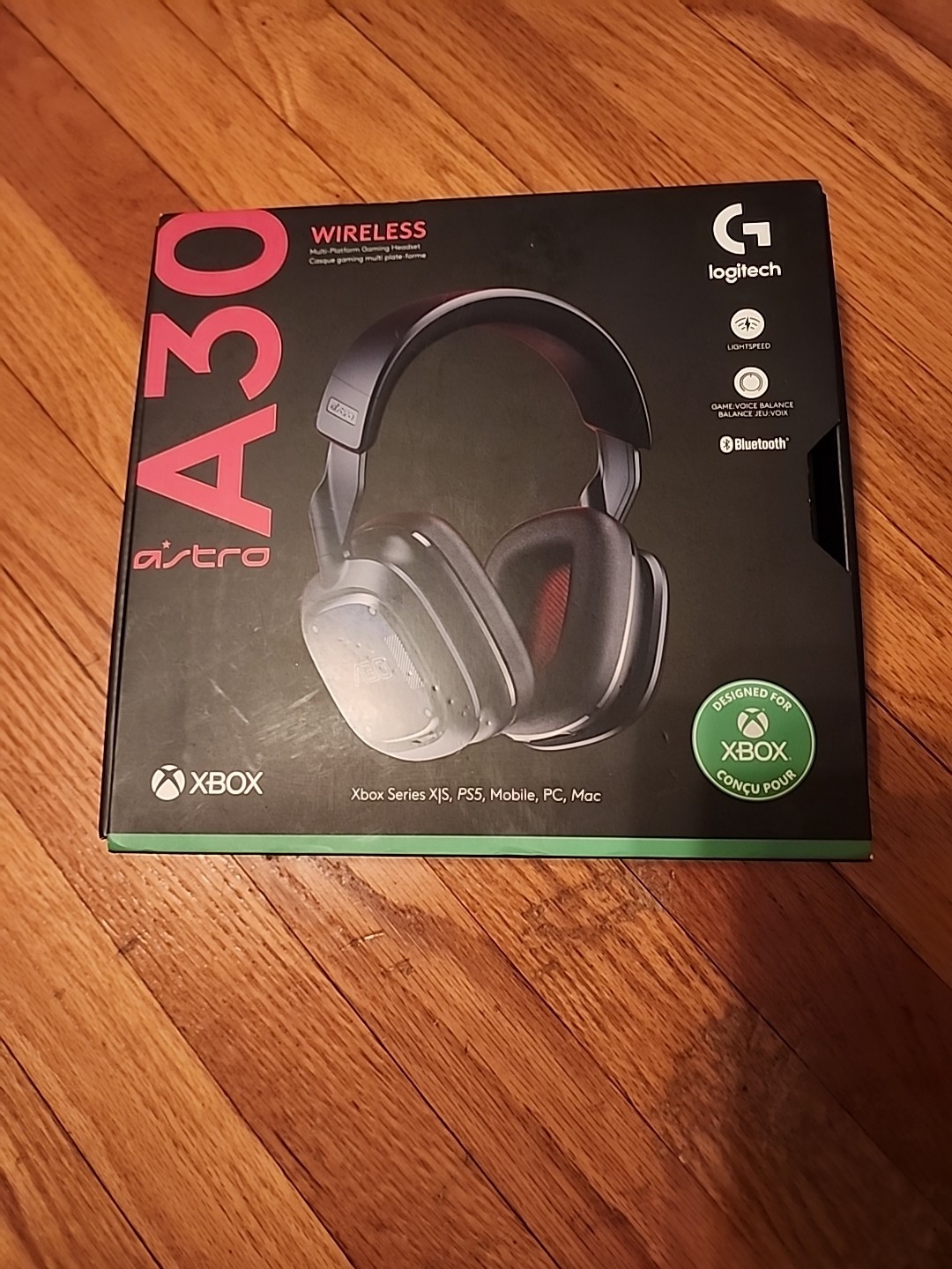 Astro A30 Ear-Cup (Over the Ear) Headsets – Black (939001985)