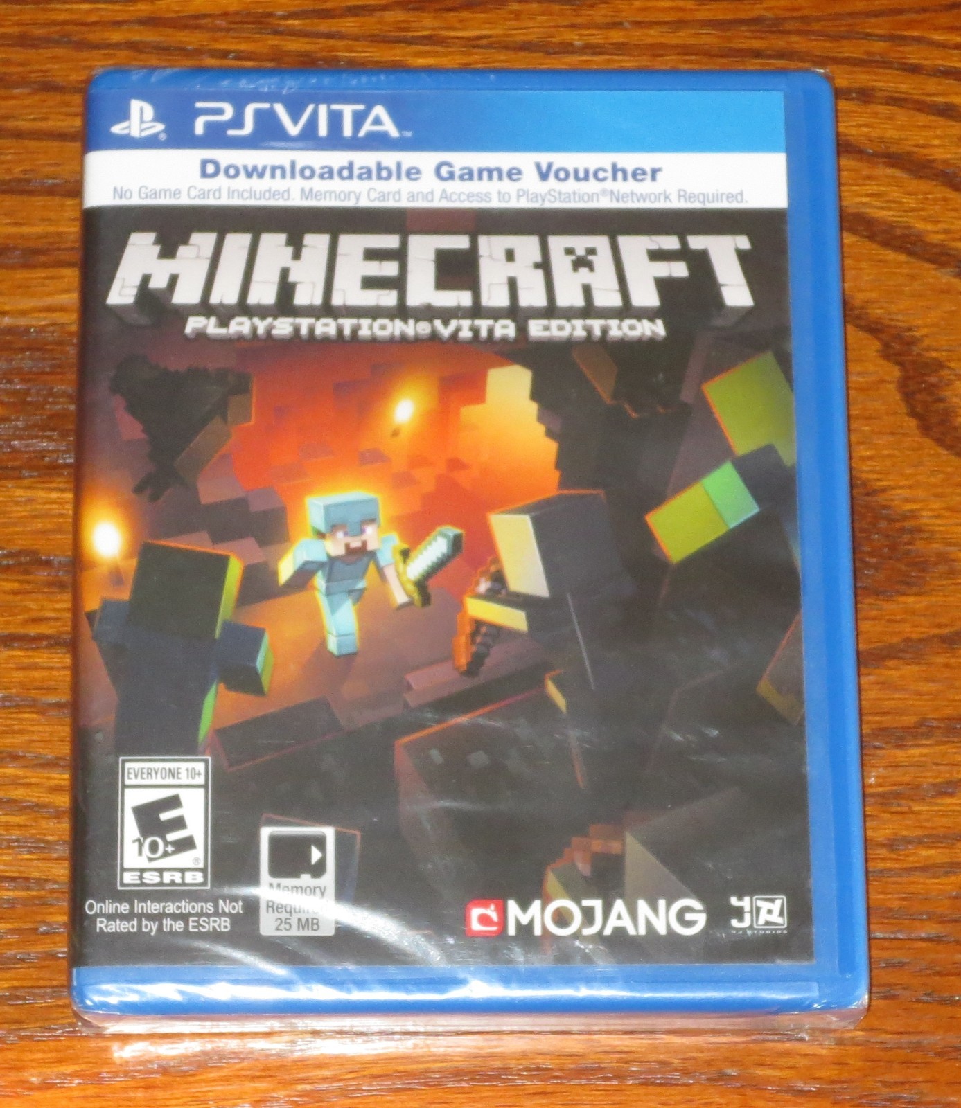 Minecraft PlayStation Vita Edition Sony, 2014 *New – CODE EXPIRED – NO CARTRIDGE