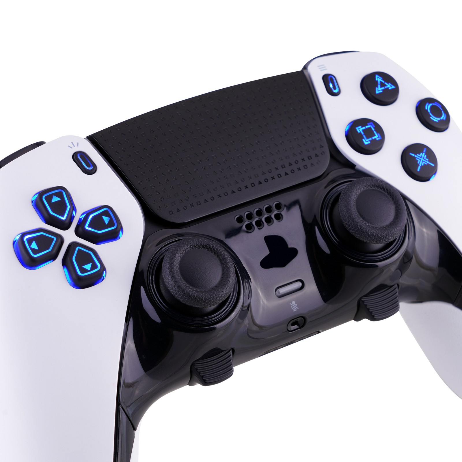 7 Colors 9 Effects D&F LED Kit for PS5 Edge Controller D-pad Option Face Buttons