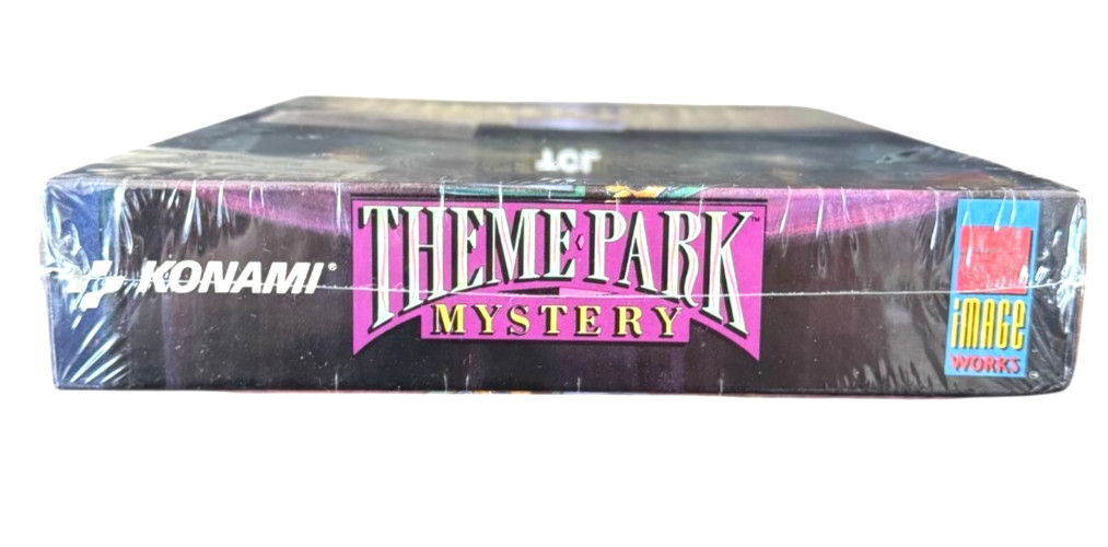 Konami “Theme Park Mystery” Amiga – 1990 Adventure Game – Factory Sealed
