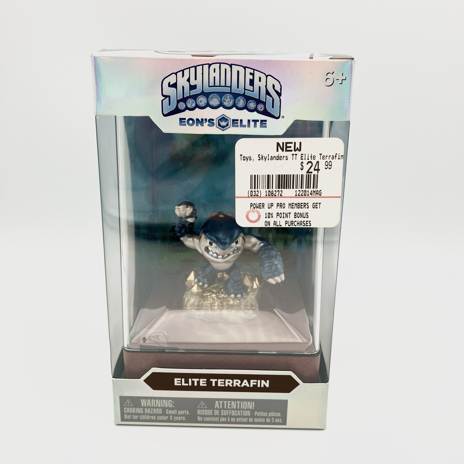 Skylanders Eons Elite Terrafin Figure Character NIB Activision NEW SEALED