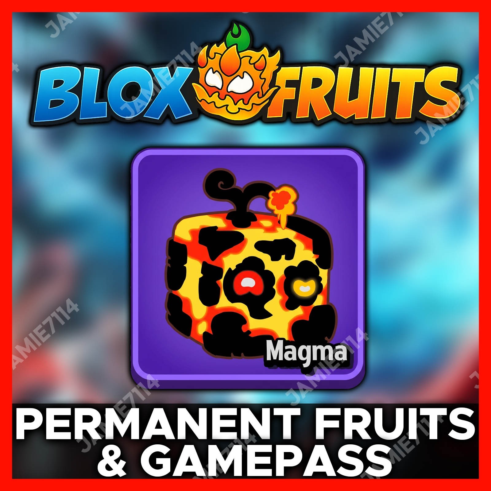 BLOX FRUITS 🐲PERMANENT MAGMA‼️CHEAP & FAST SERVICE ‼️