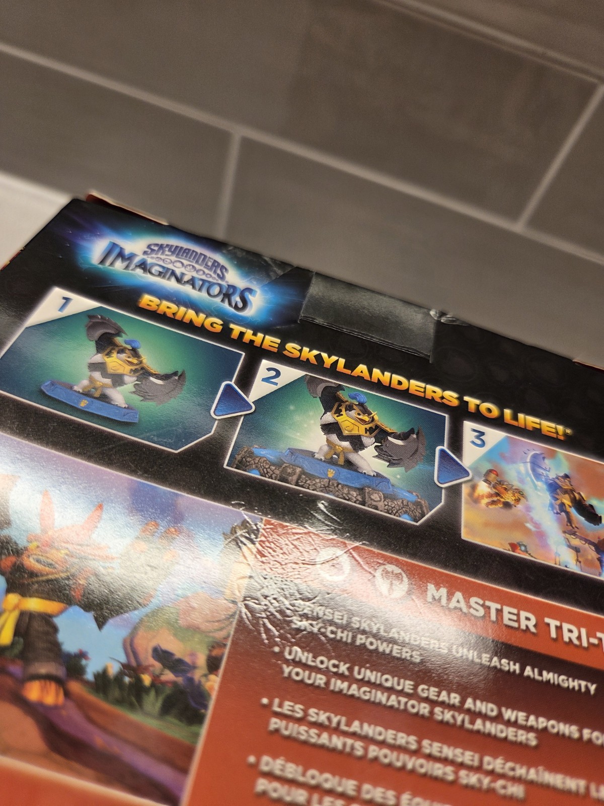 Skylanders Imaginators Sensei Master Tri-Tip NEW SEALED 2016 Activision PS3 Xbox