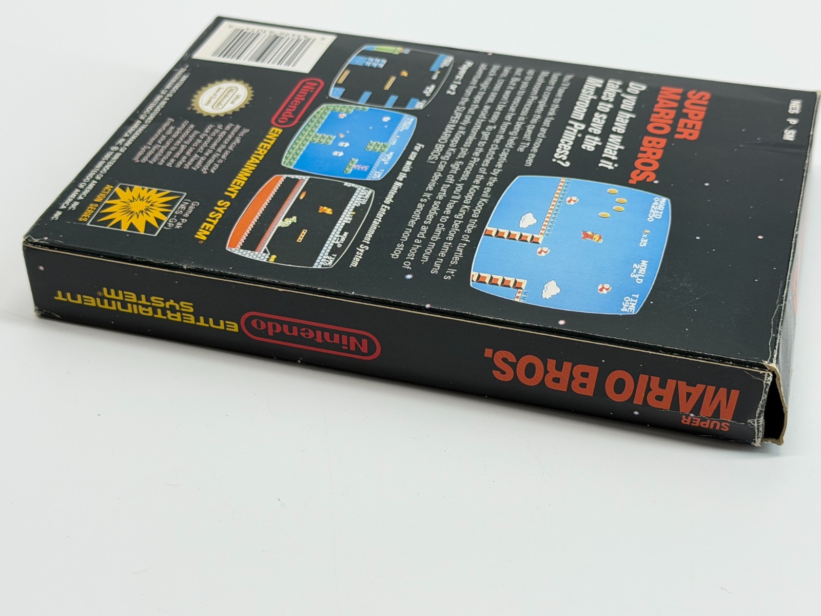 Super Mario Bros. (Nintendo Nes) Complete & Authentic *OVAL SEAL*