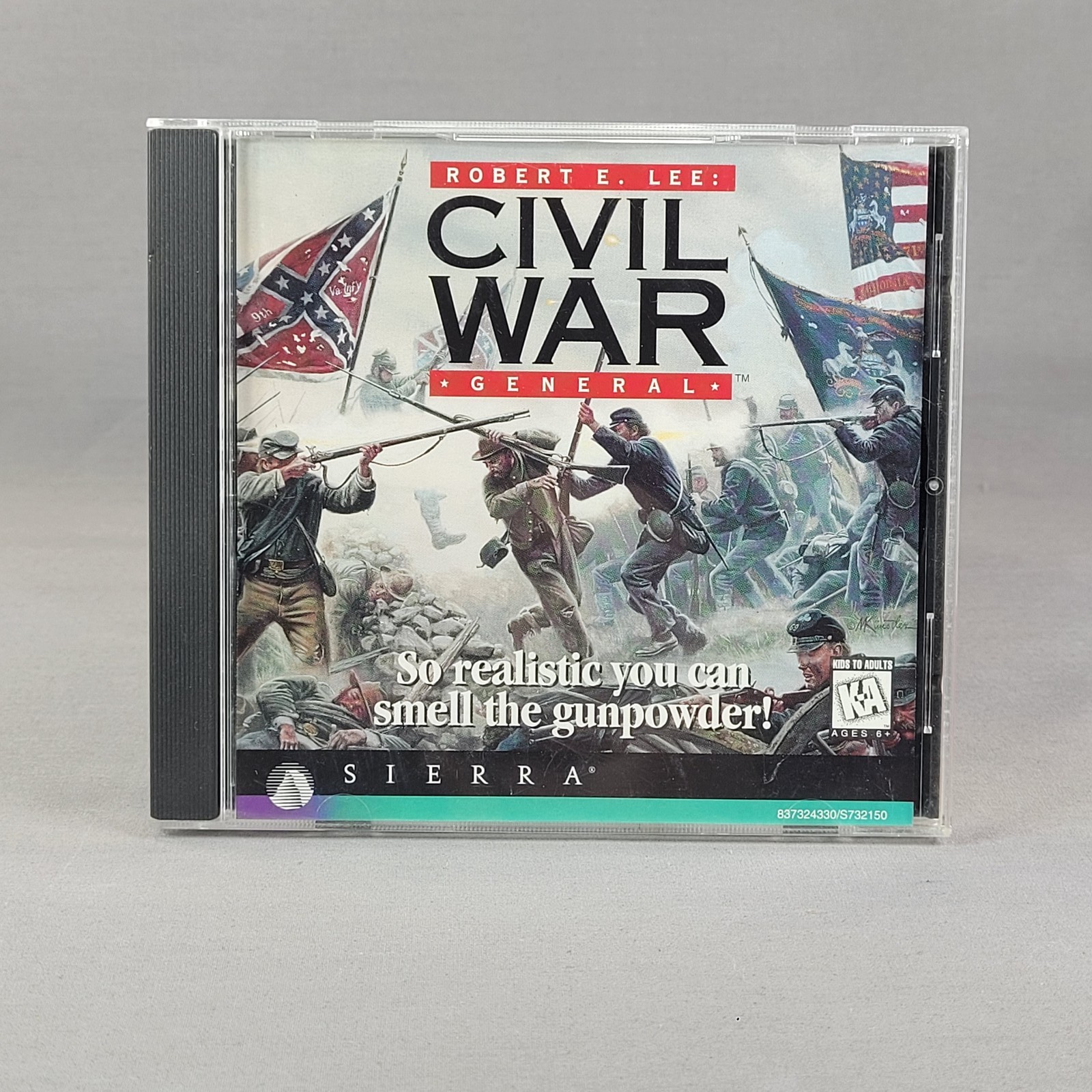 Robert E. Lee: Civil War General PC CD-ROM Sierra 1996 Strategy Game K-A