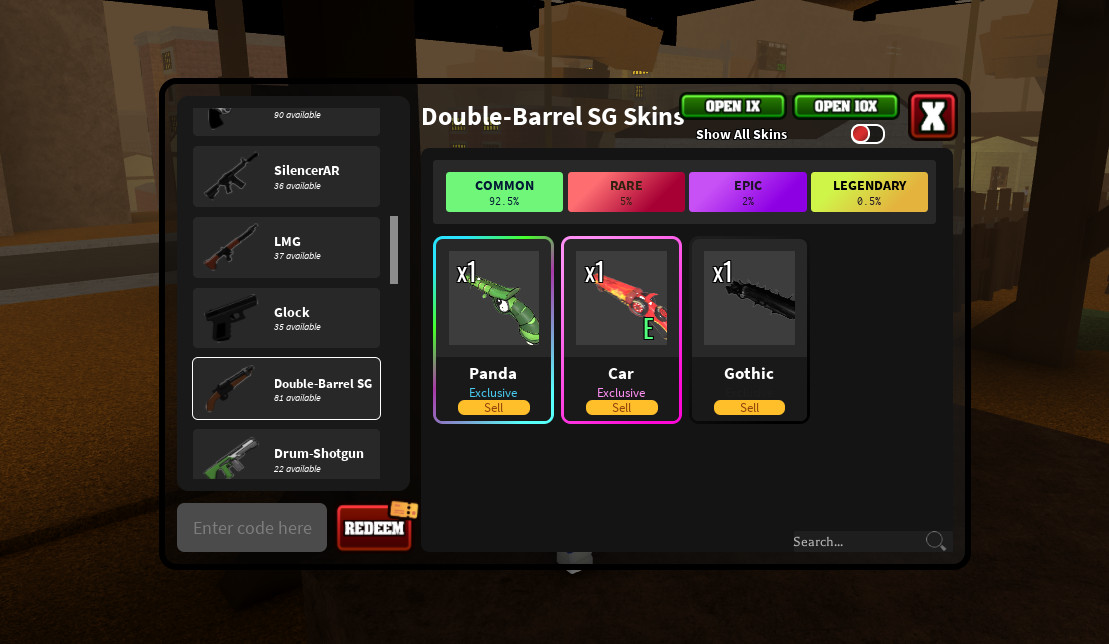 🎃 ROBLOX: ALL MY DA HOOD SKINS (Knives, Revolvers, DB, Tacticals) 🔫 CHEAPEST