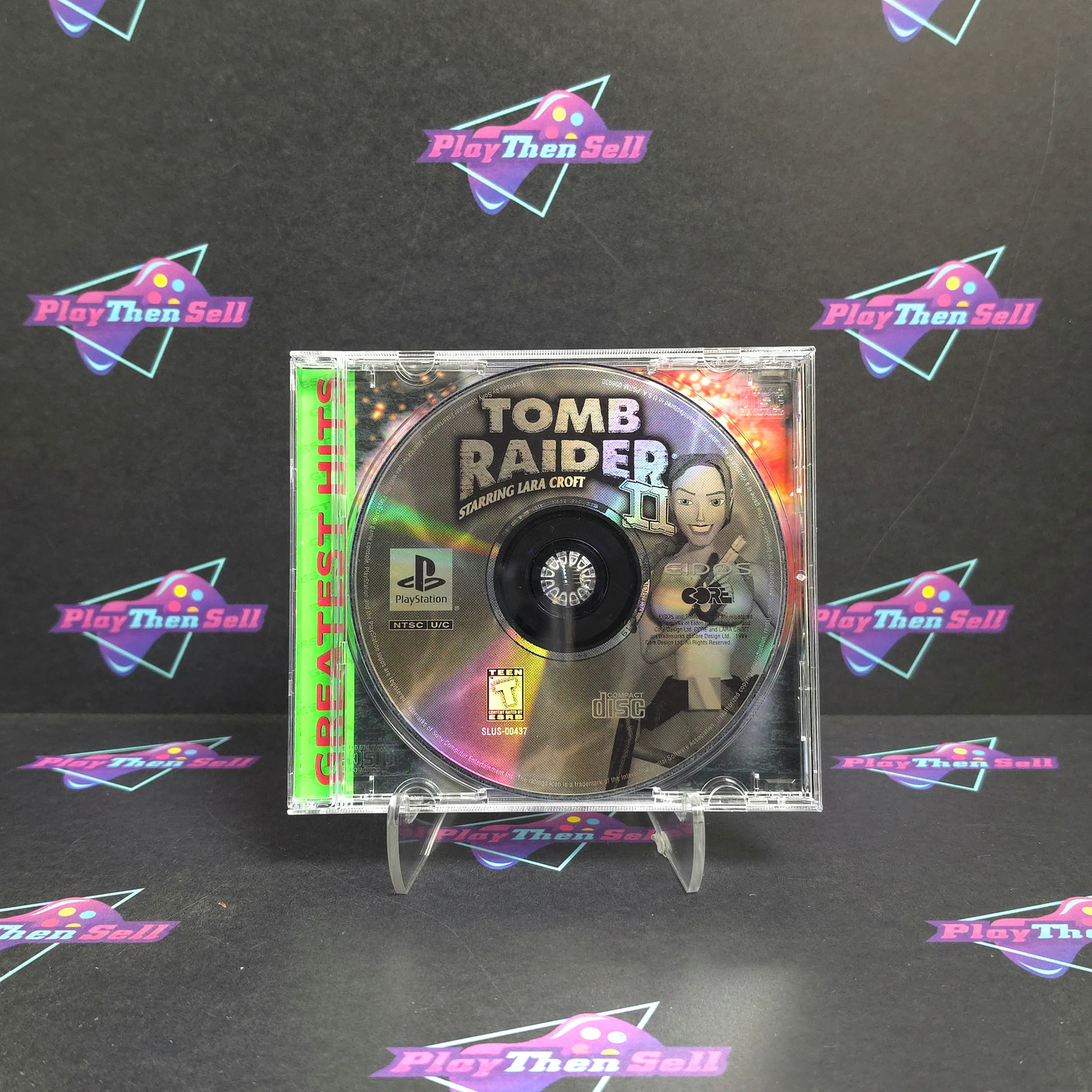 Tomb Raider II PS1 PlayStation 1 GH – Very Good – 1 Year Warranty