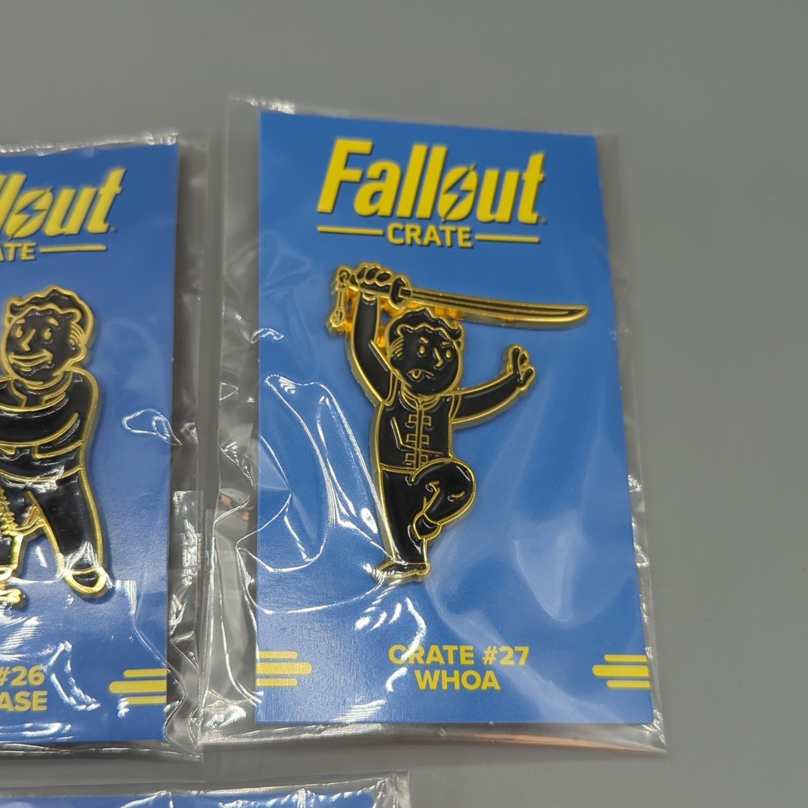 Lot of 5 Loot Crate Fallout Crate Pins #22, #26, #27, #30, #32 New