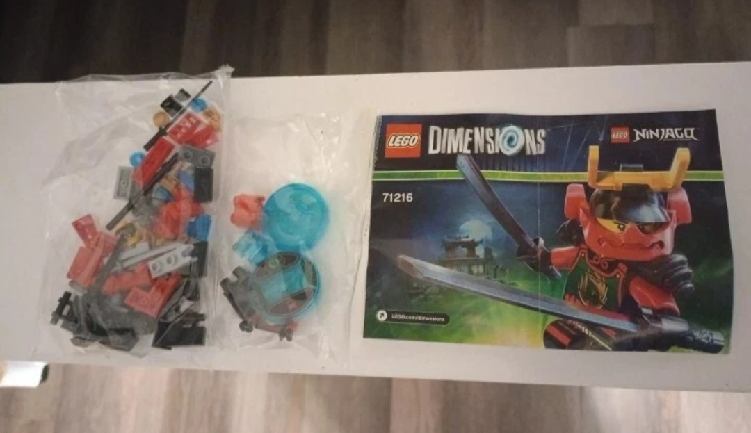 LEGO DIMENSIONS COMBO KRUSTY SIMPSONS 71227 & NYA NINJAGO 71216 Packs New No Box