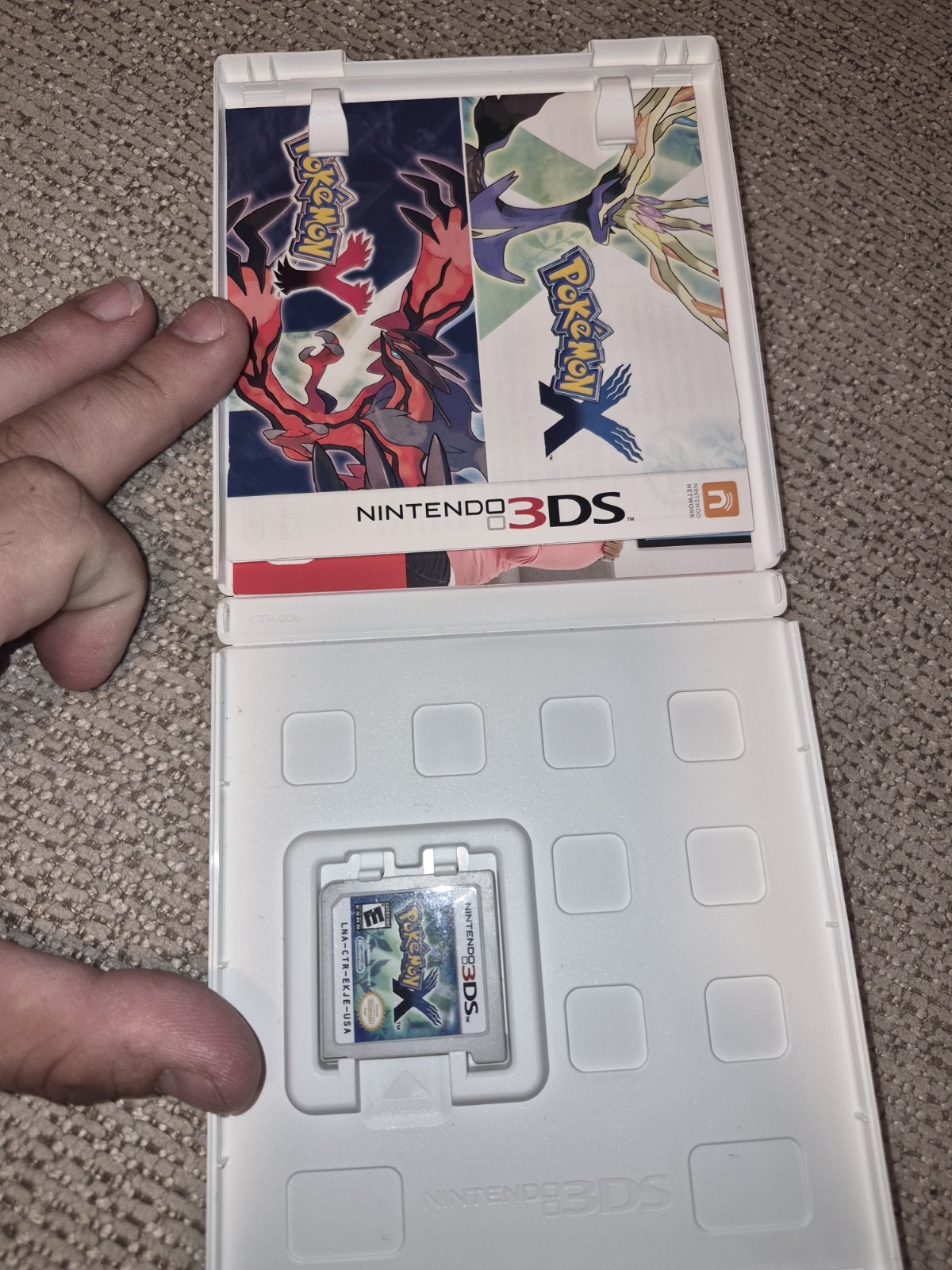 Pokemon X (Nintendo 3DS, 2013) Complete CIB