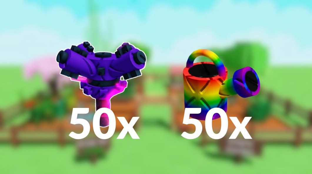 🪴Grow a Garden 2 | Super Sprinkler x50 + Super Watering Can x50 | GAG2 Fast