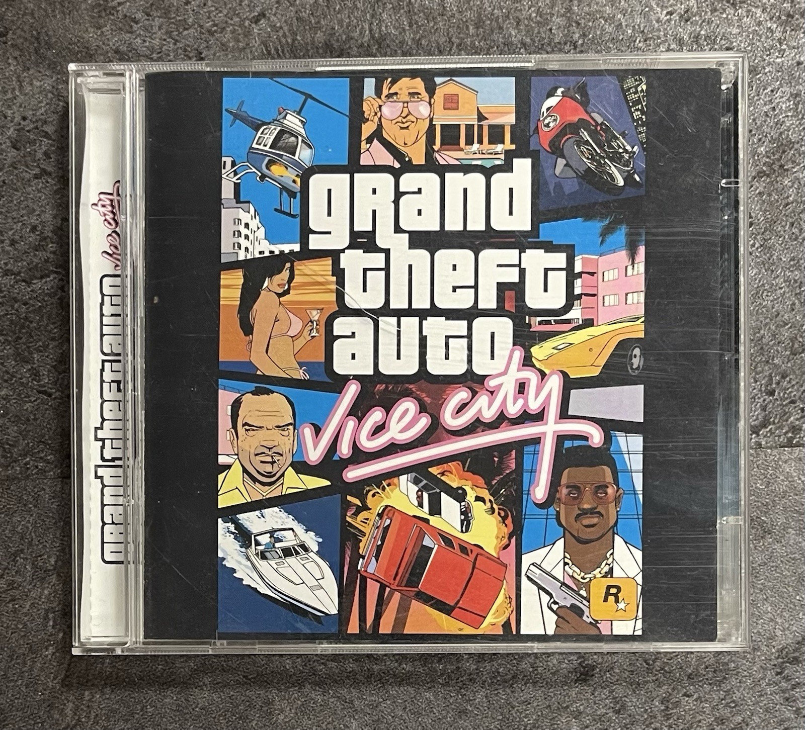 Grand Theft Auto Vice City PC Box With Map Manual GTA No Game Disc Included