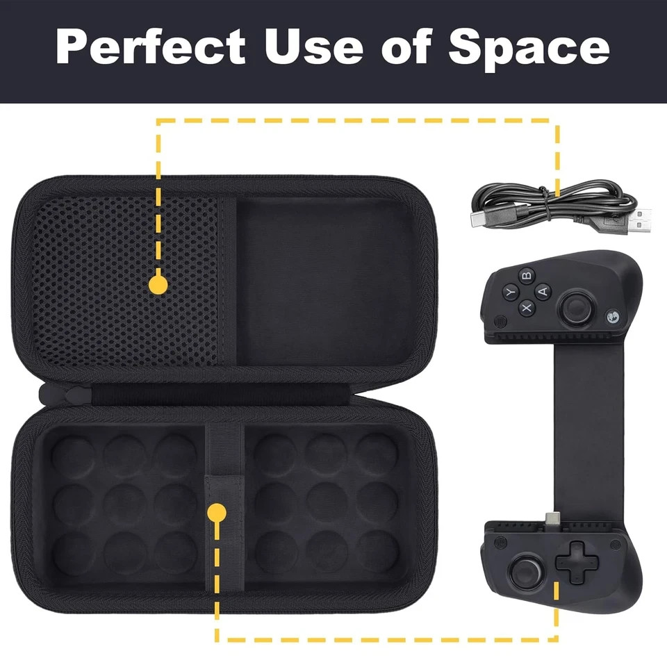 for Gamesir X5S/X5 Lite Mobile Gaming Controller Hard Carrying Case, Gamesir Pho