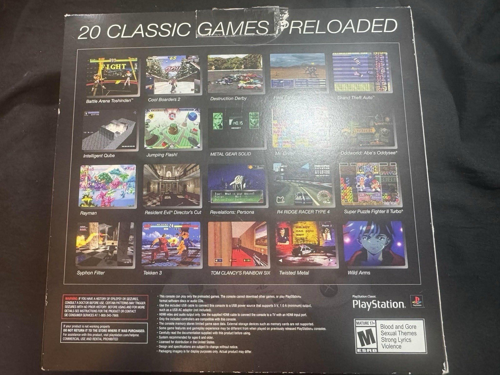Sony PlayStation Classic Gray Console (3003868)