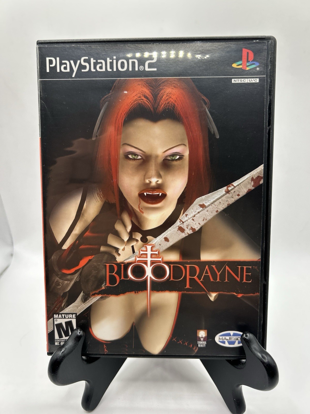 BloodRayne Sony PS2 PlayStation 2 Video Game Black Label Complete W/ Manual CIB