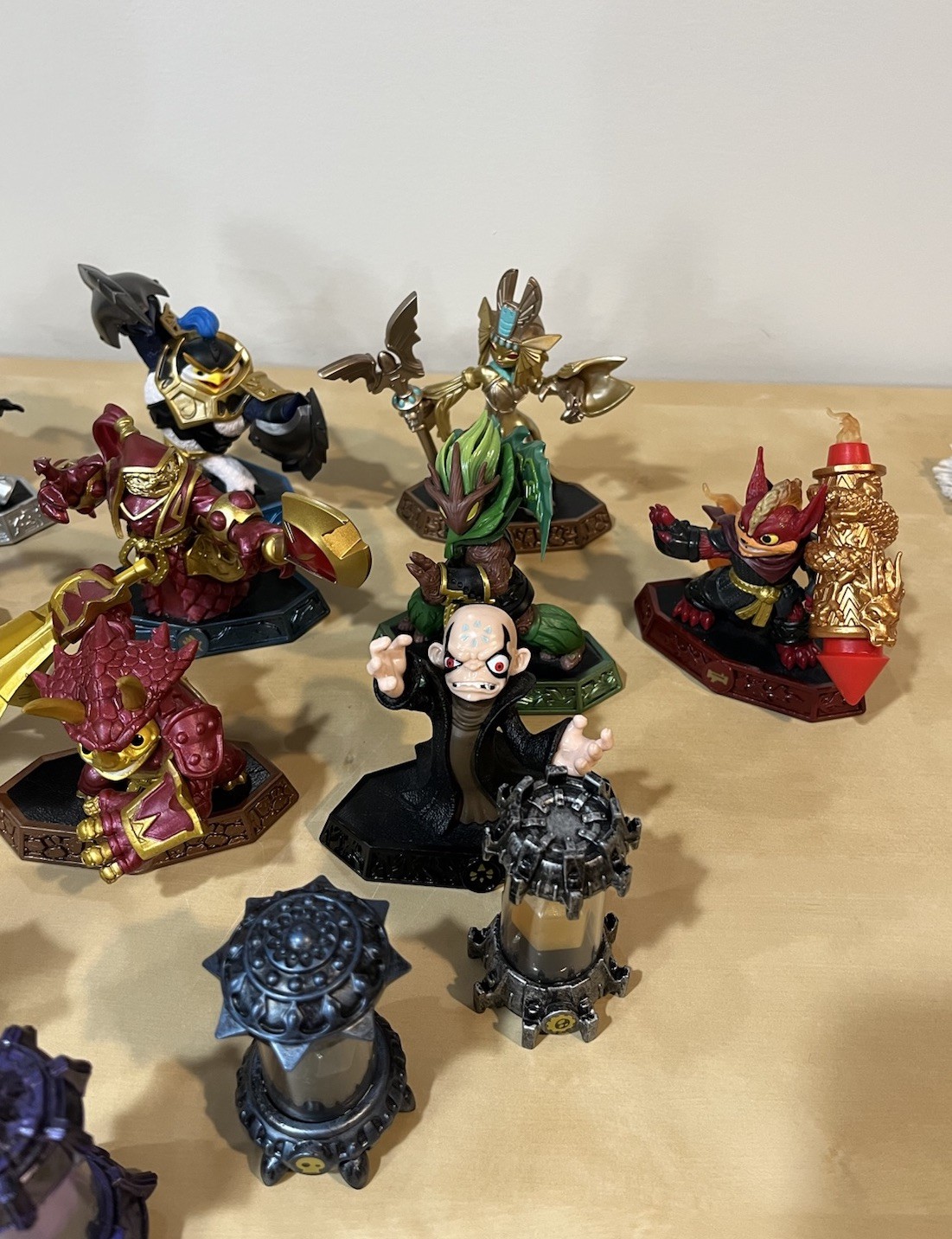 Skylanders Imaginators Lot Of 16 Figures And Crystals. CLEANED AND TESTED.