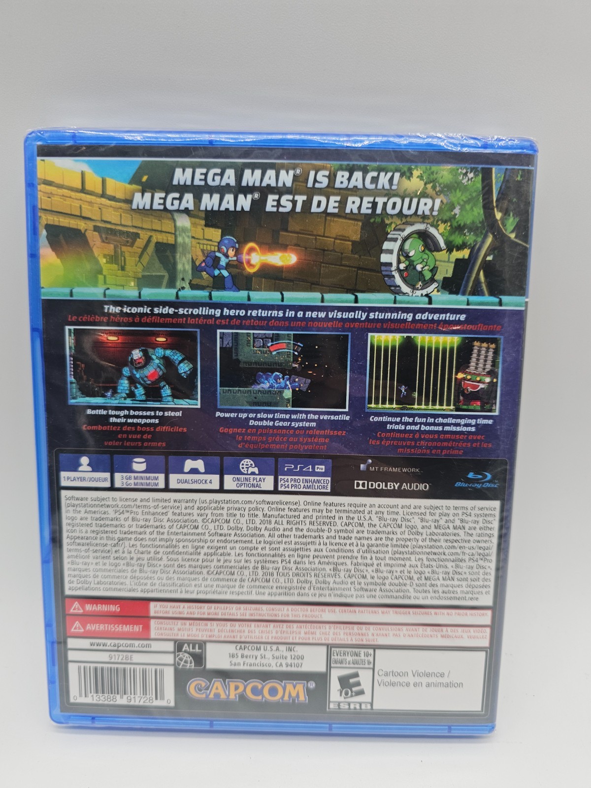Mega Man 11 (PlayStation 4, 2018) Brand New Sealed!