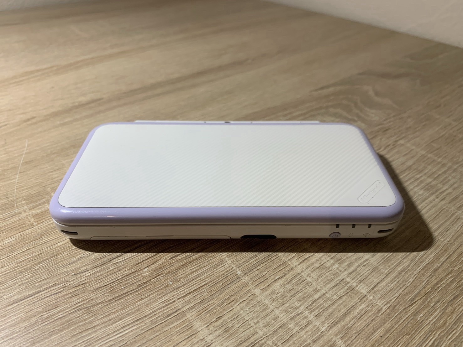 1348 Nintendo New 2DS LL White Lavender Very Good TESTED