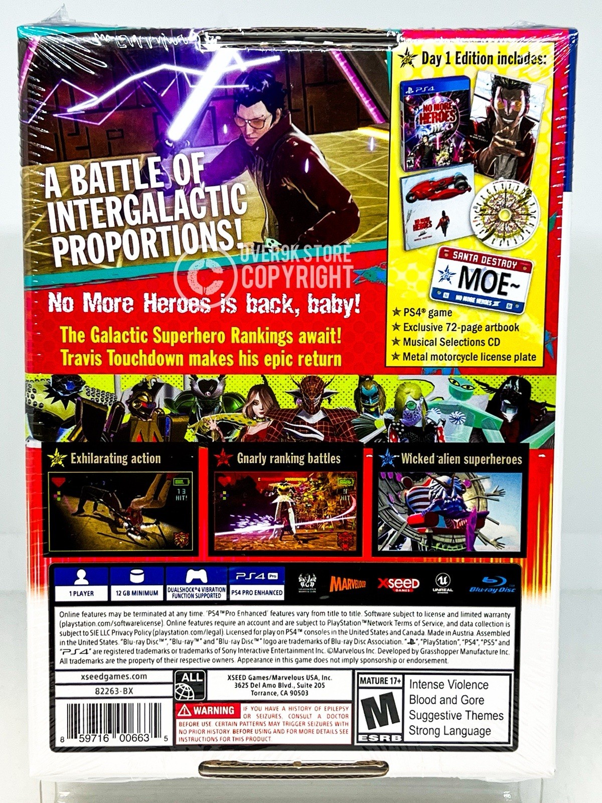 No More Heroes III 3 – Day 1 Edition – PS4 – Brand New | Factory Sealed
