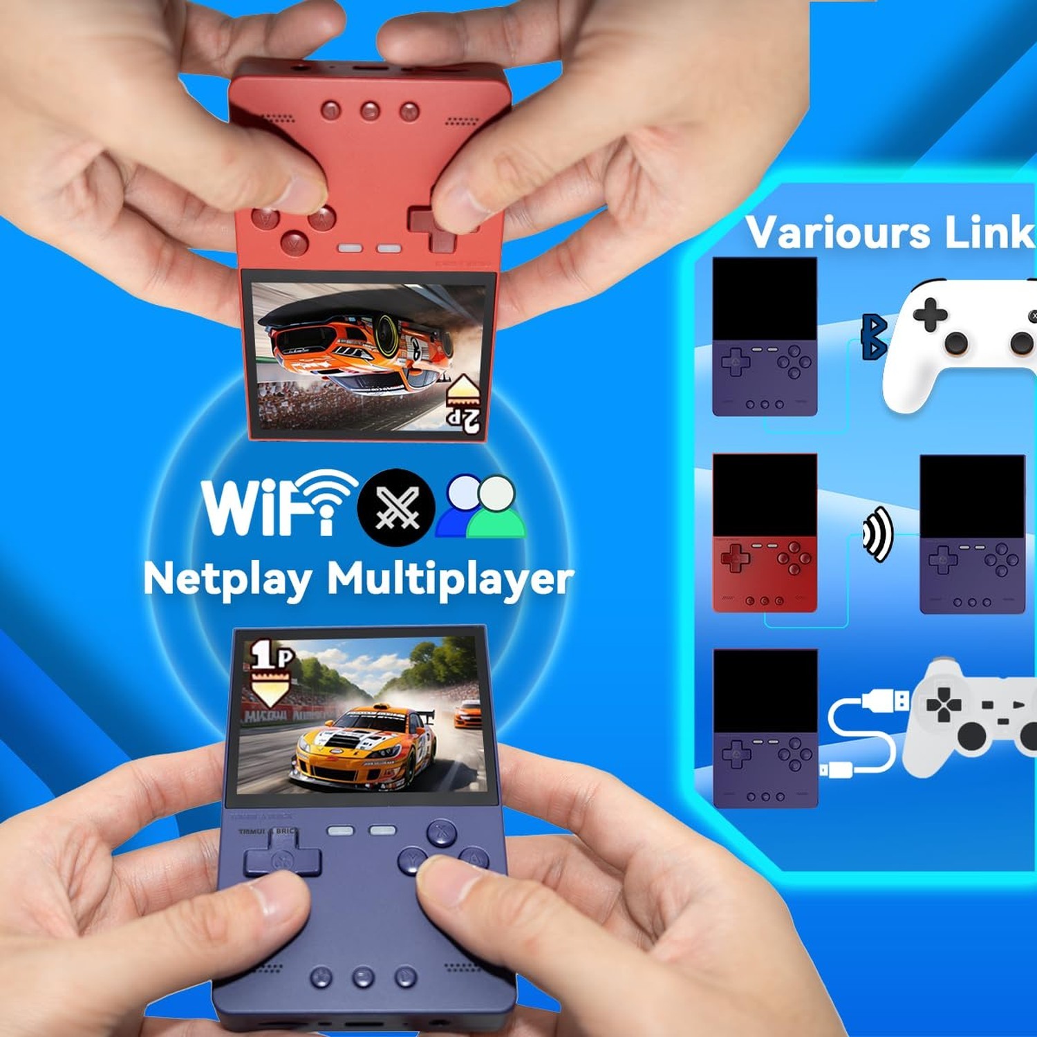 Trimui Brick Handheld Game Console 3.2-inch 1024*768 IPS Screen 3000mAh Trimu…