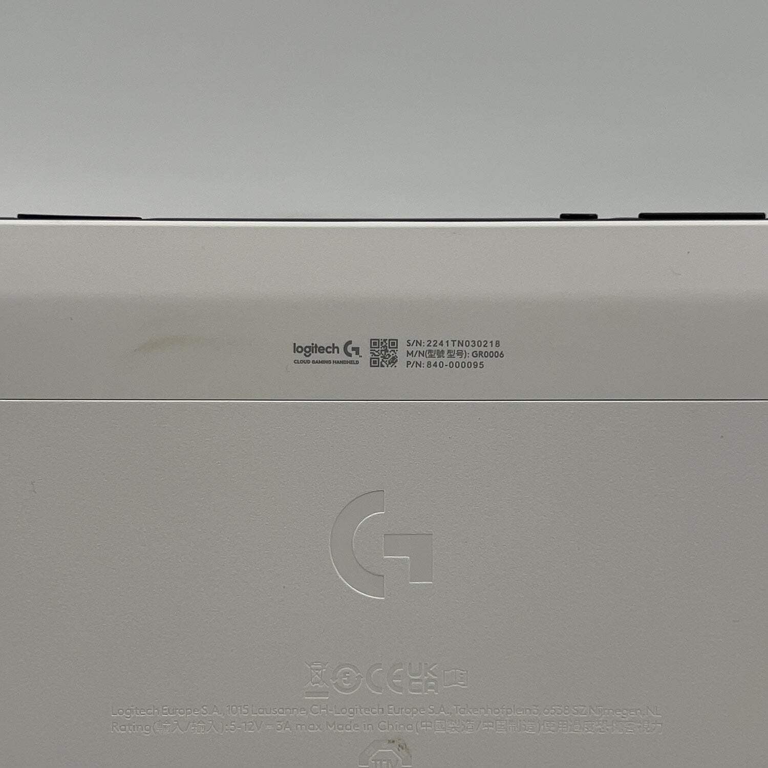 Logitech G Cloud 7″ Qualcomm Snapdragon 720G 4GB RAM 64GB White 940-000198