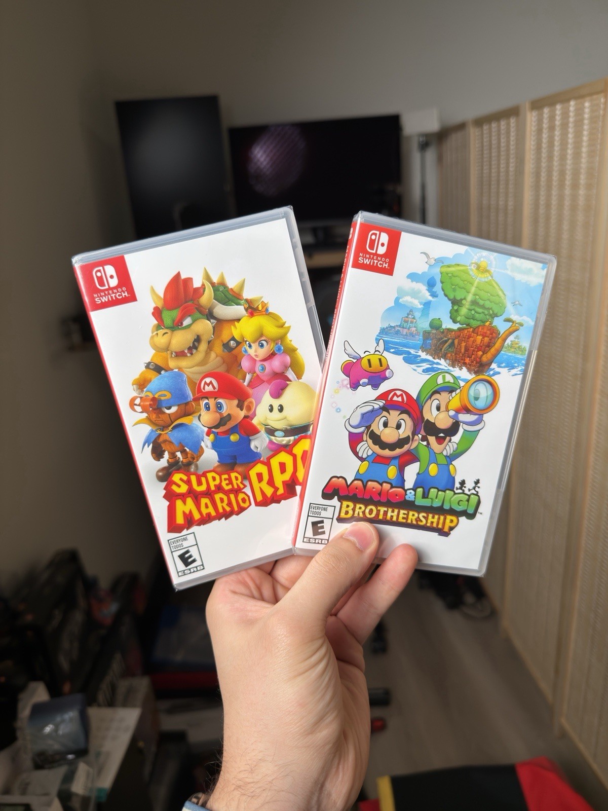 Mario and Luigi: Brothership Nintendo Switch Plus Super Mario RPG NEW
