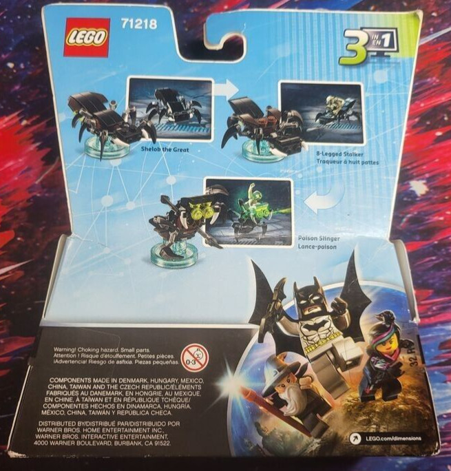 LEGO DIMENSIONS Movie Fun Pack Gollum Lord of Rings Shelob 71218 (39pcs) Golem