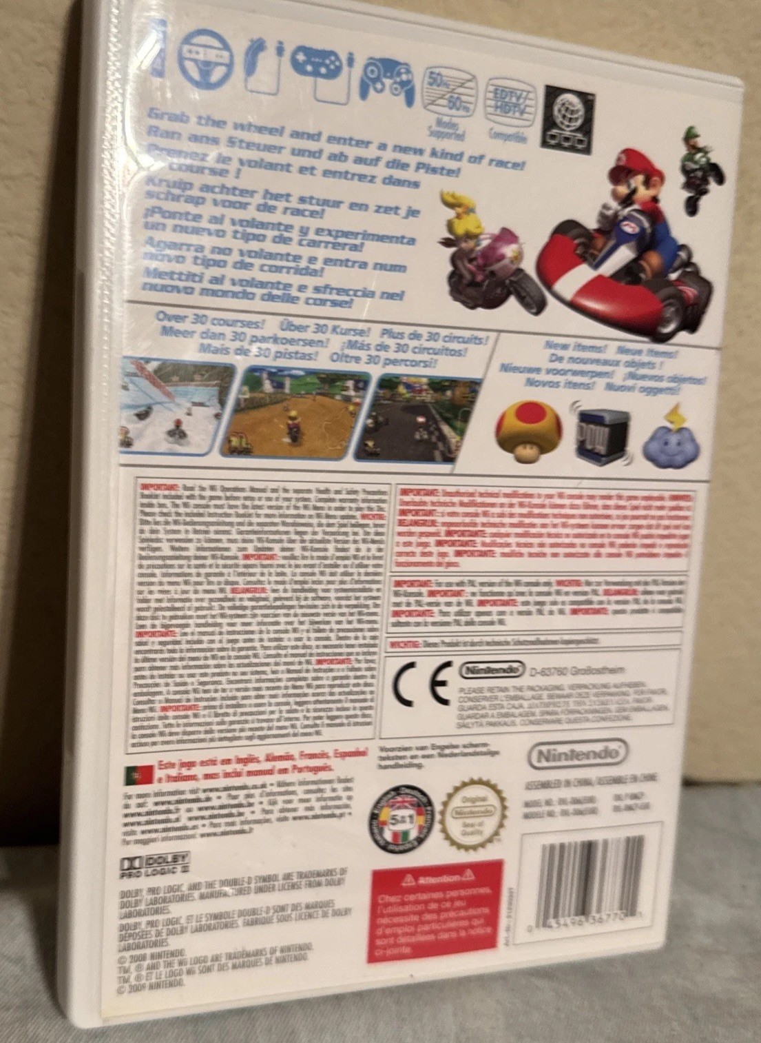 Mario Kart Wii – Nintendo Wii Video Game PAL – COMPLETE w/ MANUAL