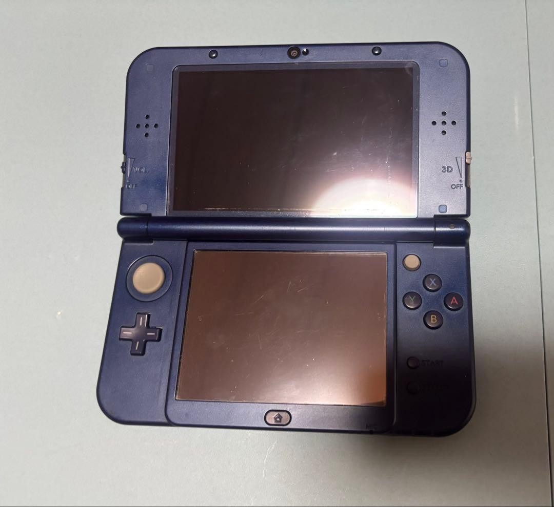 3DS/2DS/DS Nintendo 3Dsll Body Metallic Blue 12 Game Software Set Japan