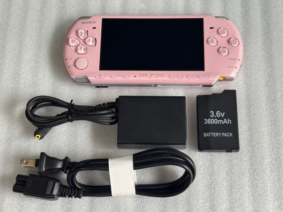 Excellent Sony PSP-3000 PSP 3000 Console Pink Region Free