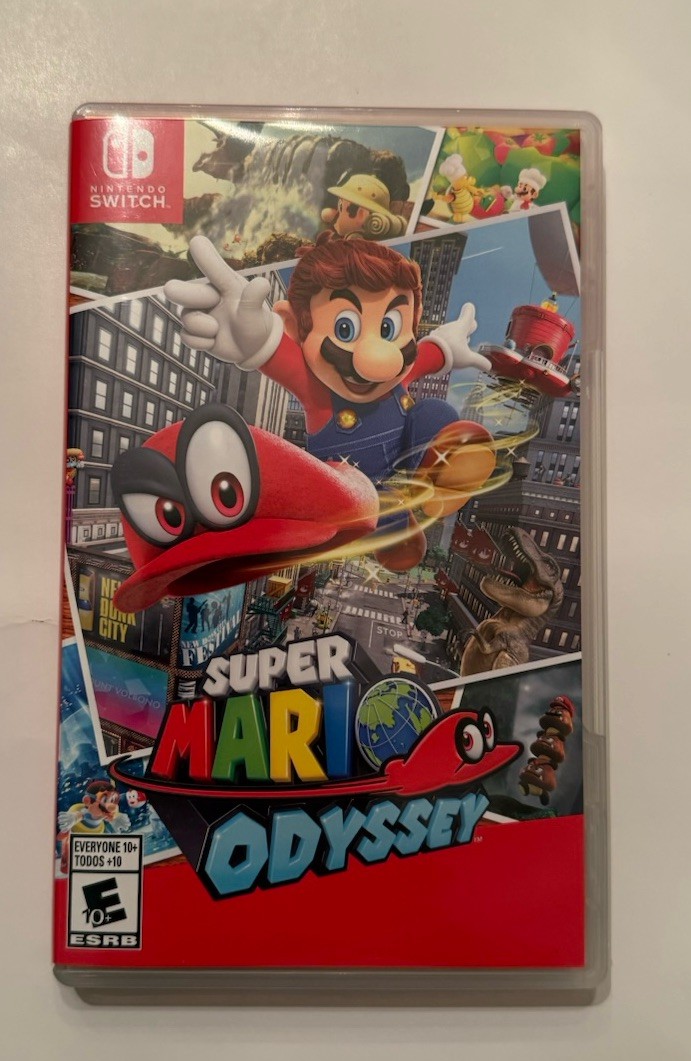 Super Mario Odyssey Switch Nintendo Mint Complete CIB FAST SHIPPING