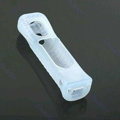 White Silicone Case Cover For Nintendo Wii Remote Controller With Motion Plus u