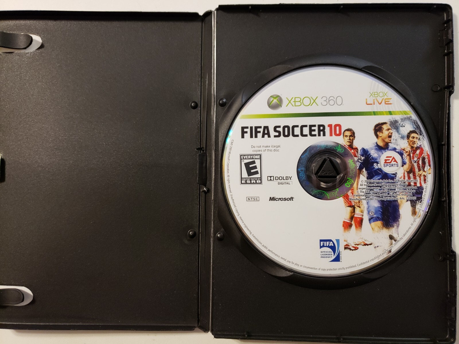 FIFA Soccer 10 2010 Microsoft Xbox 360