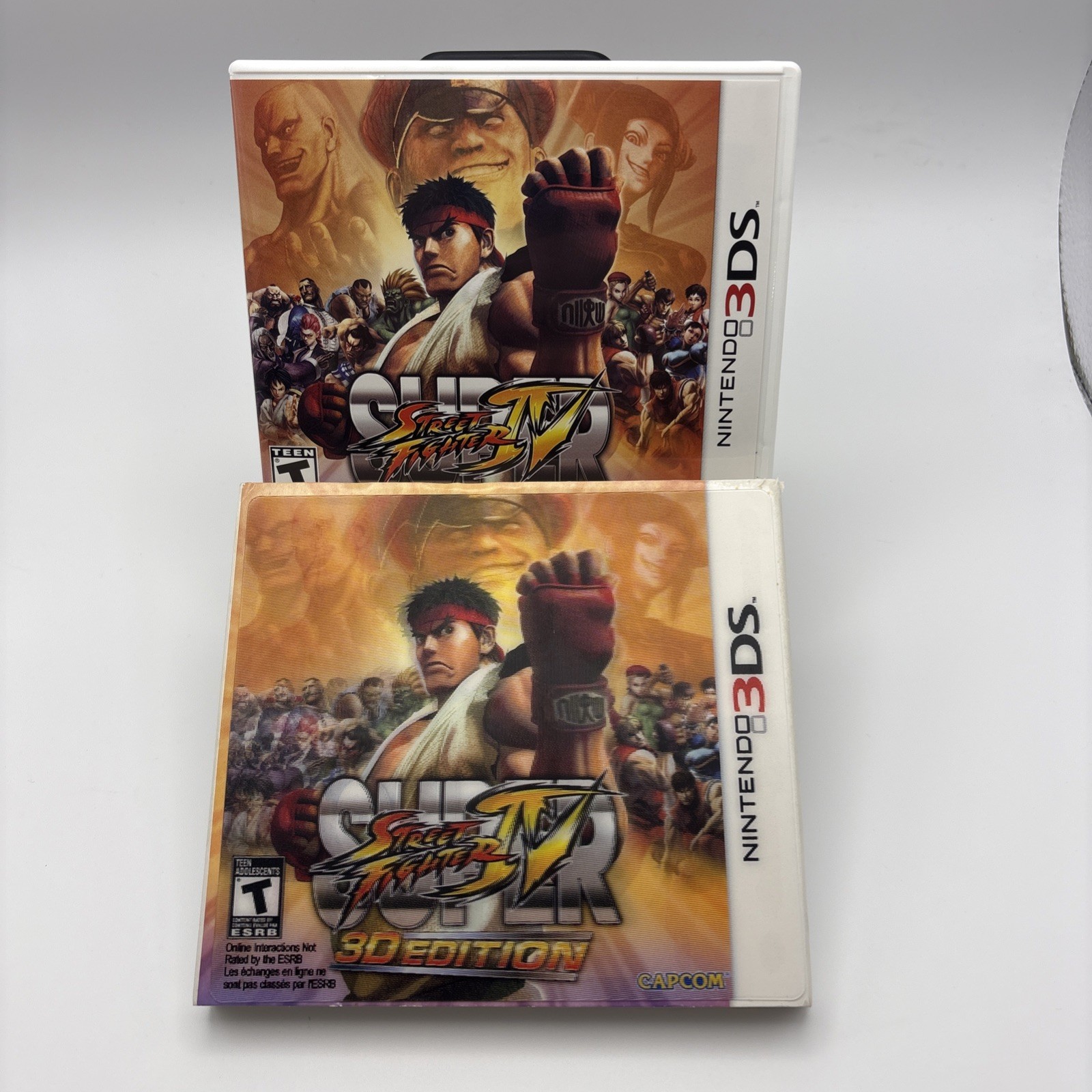CIB w/ Slip Cover Super Street Fighter Iv: 3D Edition – Nintendo 3DS
