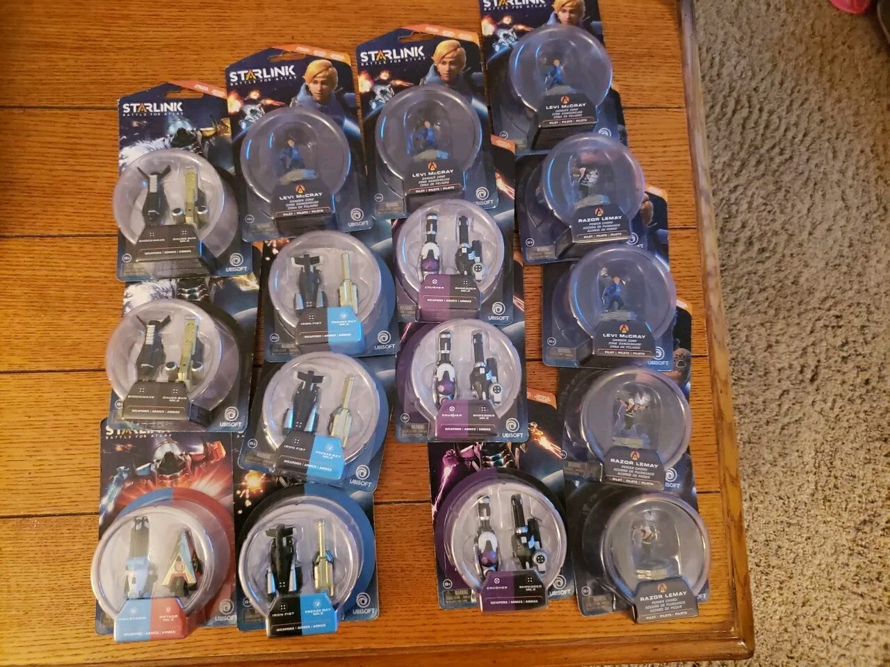 Starlink Battle For Atlas Pilots Weapons Shockwave Different Guns Lot Of 16 New