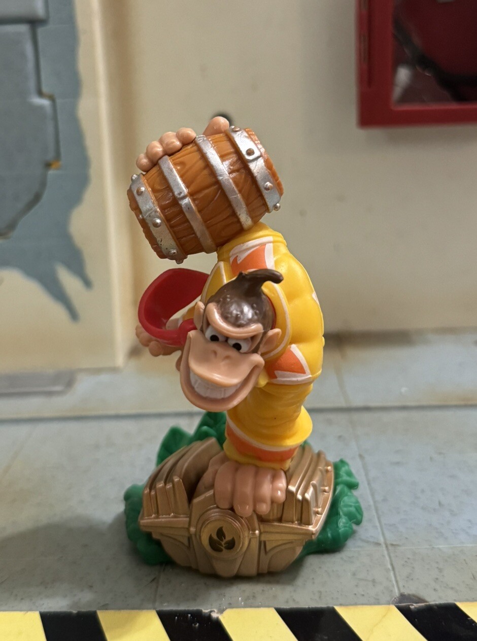 Skylanders Superchargers Amiibo Figure: Donkey Kong Barrel Blaster Great Cond.