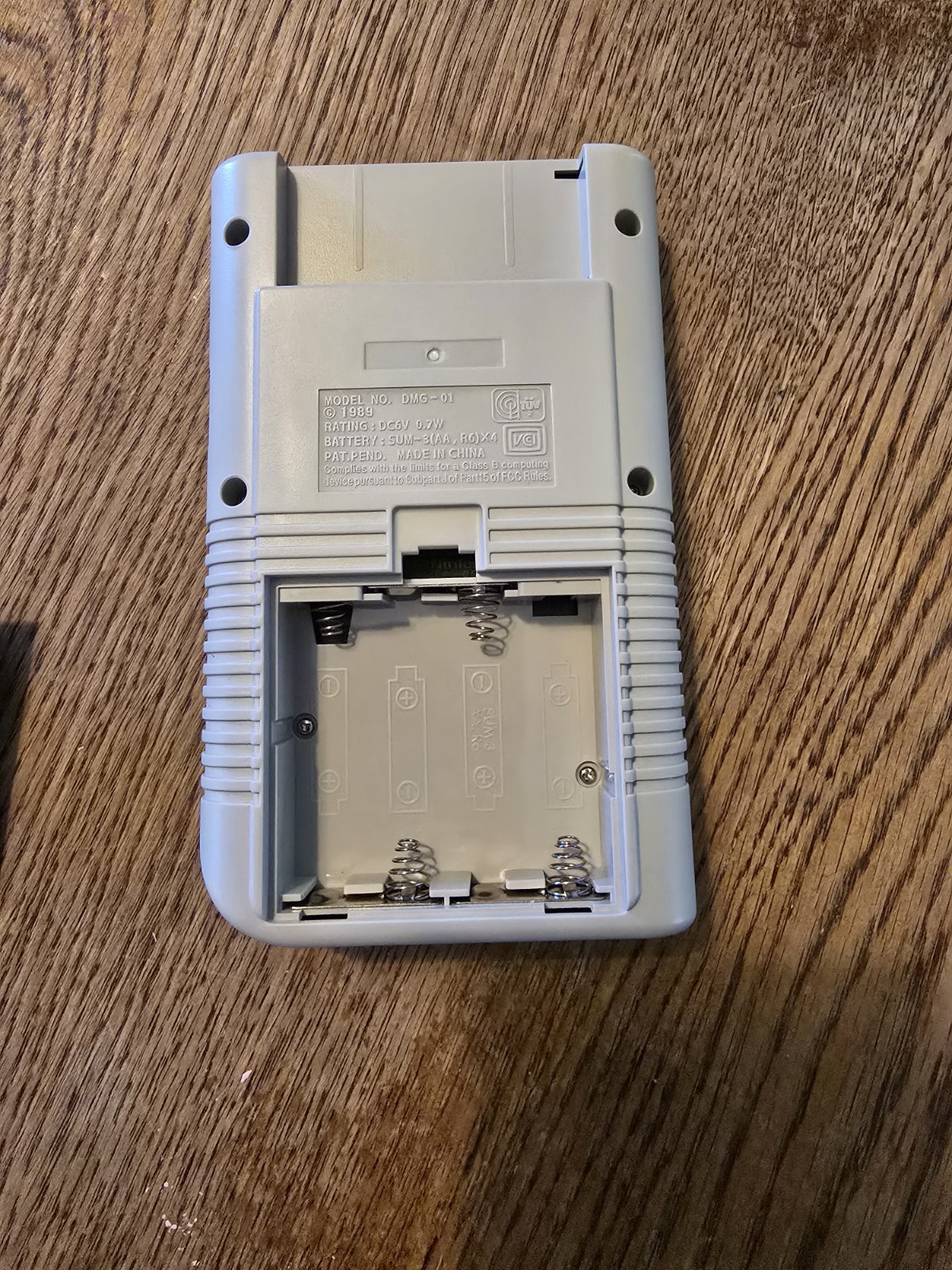 Nintendo Classic Game Boy DMG Grey with Upgraded Backlit IPS LCD Screen No Game
