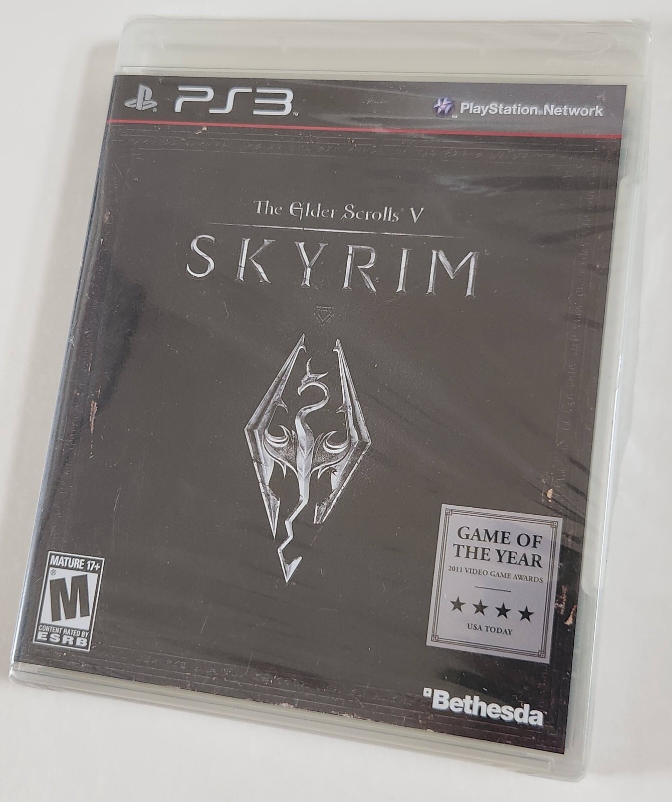 *RARE 1st PRINT* Elder Scrolls V: Skyrim (PS3) US Release *NEW-FACTORY SEALED*