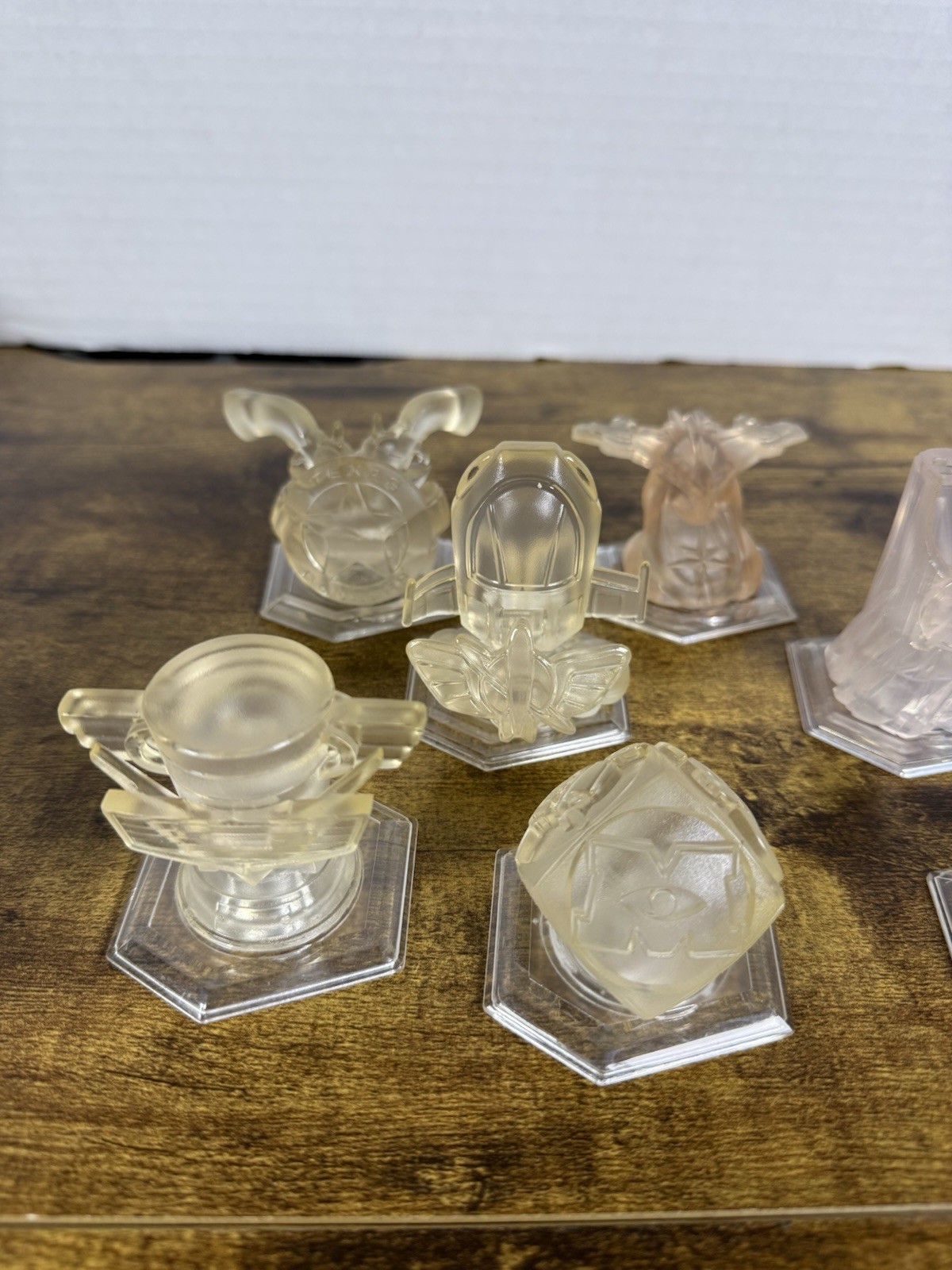 10 pc Lot of Disney Infinity Crystal Figures 1.0,2.0,3.0 *Not Tested*