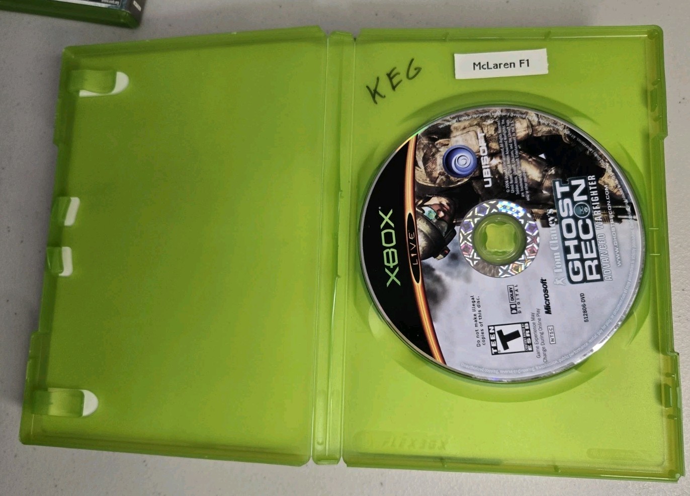 Xbox Lot X 4 Games Tom Clancy’s – Ghost Recon & Splinter Cell -Condition Varies