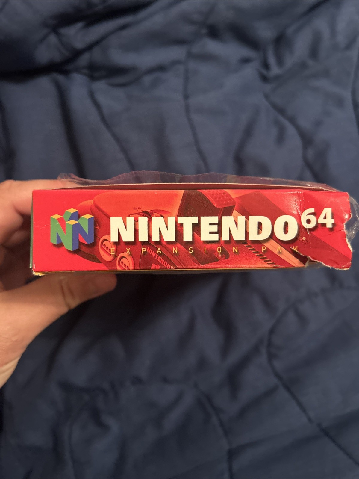 Nintendo 64 Expansion PAK Pack + Removal Tool Box Complete CIB N64 Plastic Wrap