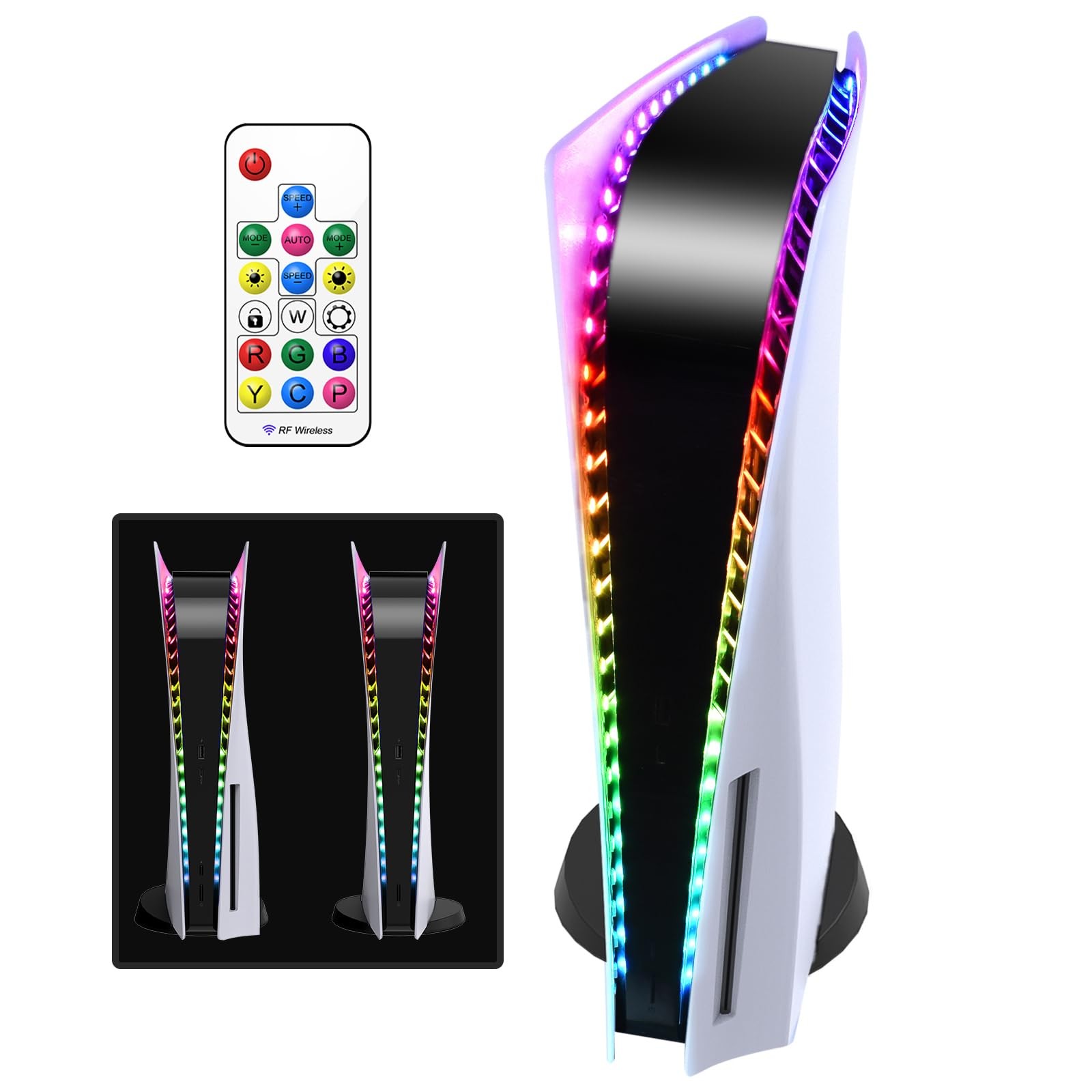 LED Light Strip for PS5/PS5 Pro/PS5 Slim, RGB 39 cm, (Red, Green, Blue)