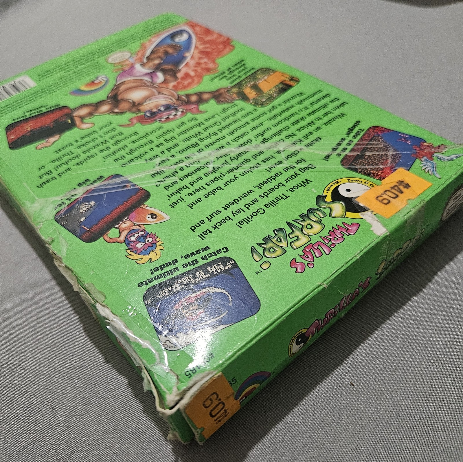 Thrilla’s Surfari – Original Nintendo NES US/Canada CIB