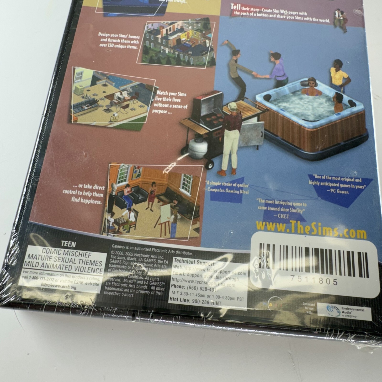 The Sims Series People Simulator Electronic Arts EA Games For Windows PC 2000