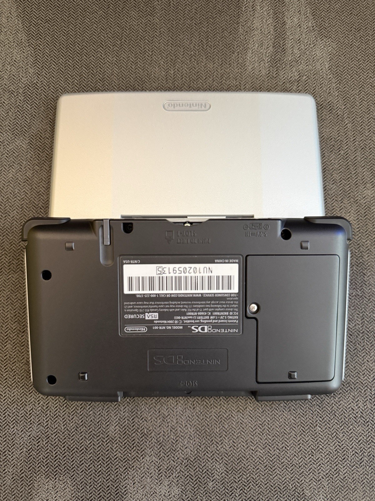 Nintendo DS Handheld System – Silver