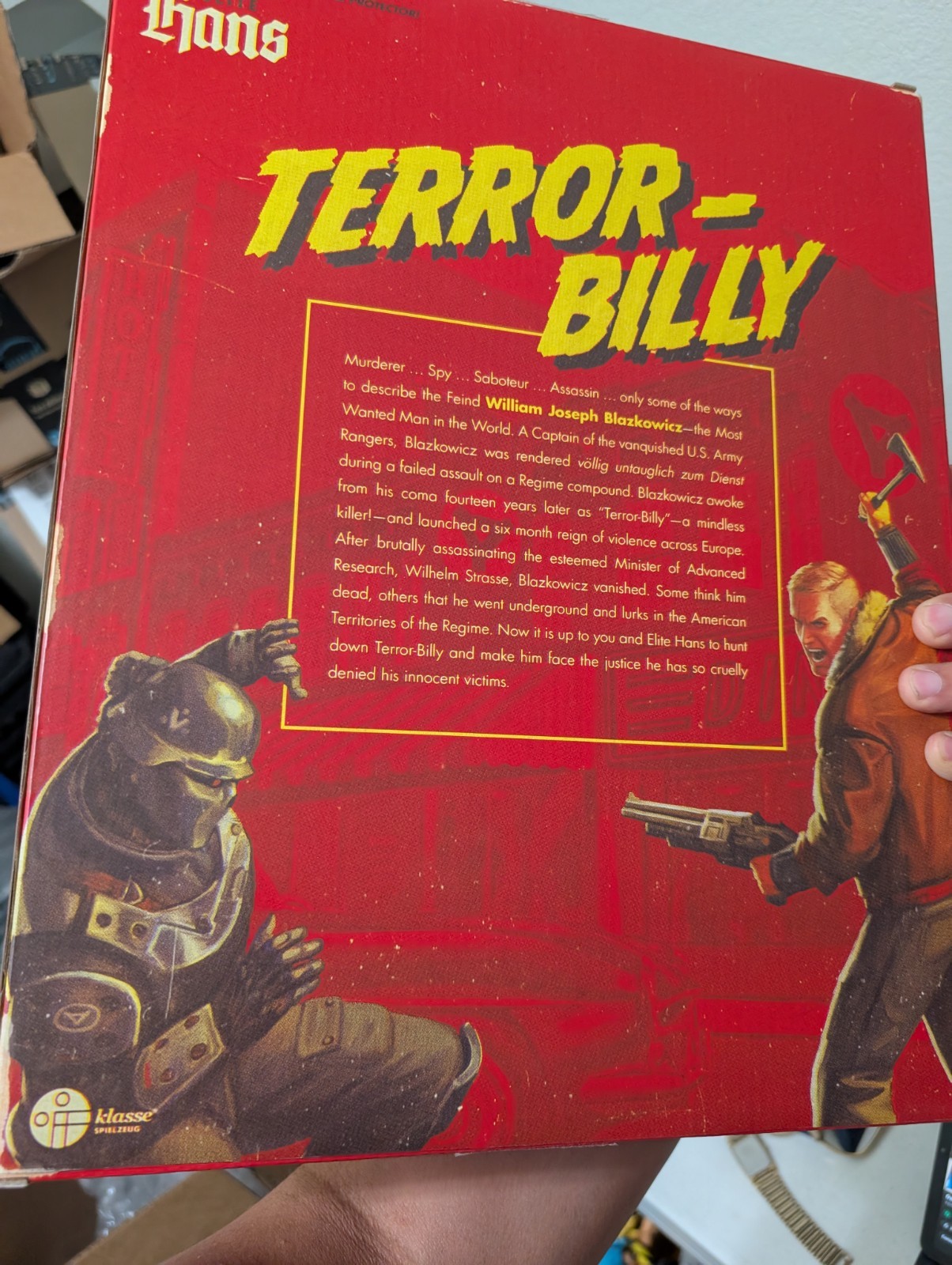 Terror Billy Action Figure from Wolfenstein II Colossus Collectirs Edition